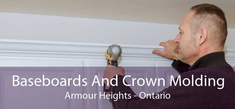 Baseboards And Crown Molding Armour Heights - Ontario