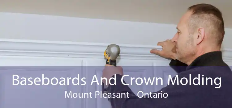 Baseboards And Crown Molding Mount Pleasant - Ontario