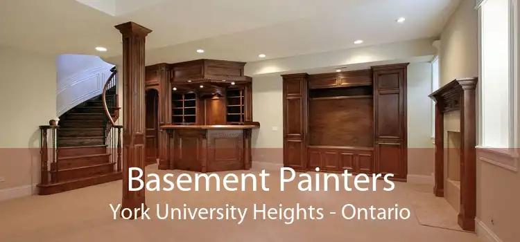 Basement Painters York University Heights - Ontario
