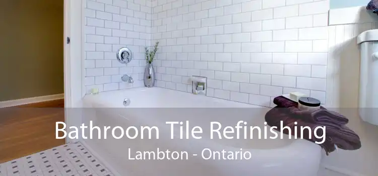 Bathroom Tile Refinishing Lambton - Ontario