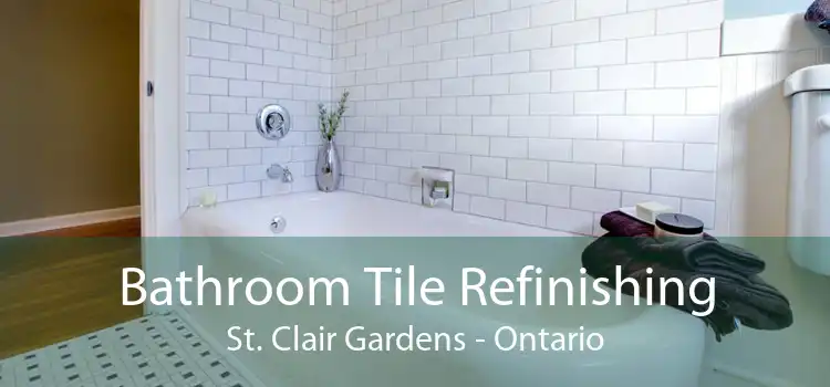 Bathroom Tile Refinishing St. Clair Gardens - Ontario