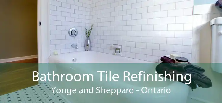 Bathroom Tile Refinishing Yonge and Sheppard - Ontario