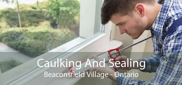 Caulking And Sealing Beaconsfield Village - Ontario