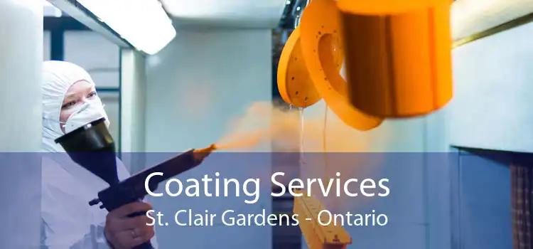 Coating Services St. Clair Gardens - Ontario