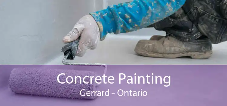 Concrete Painting Gerrard - Ontario
