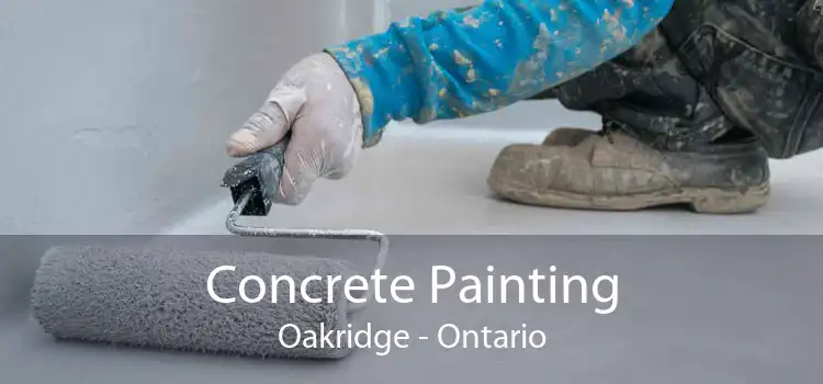 Concrete Painting Oakridge - Ontario
