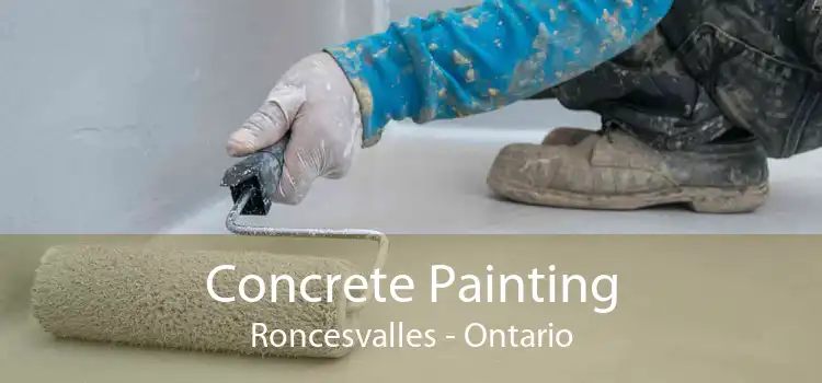 Concrete Painting Roncesvalles - Ontario