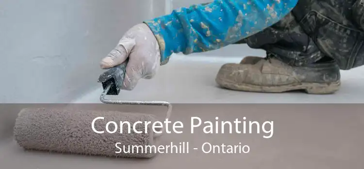 Concrete Painting Summerhill - Ontario
