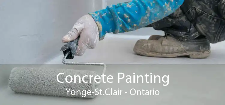 Concrete Painting Yonge-St.Clair - Ontario