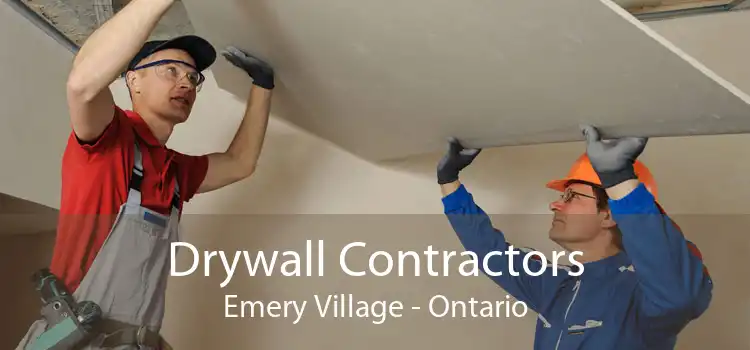 Drywall Contractors Emery Village - Ontario