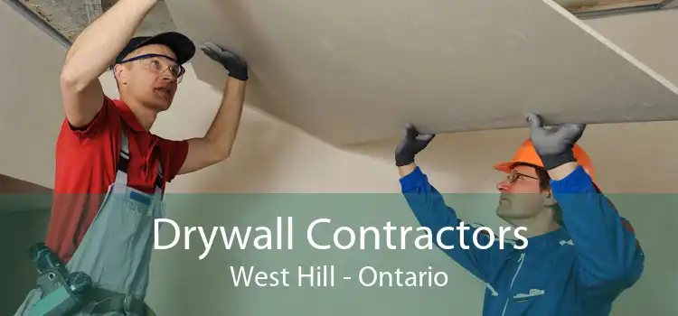 Drywall Contractors West Hill - Ontario