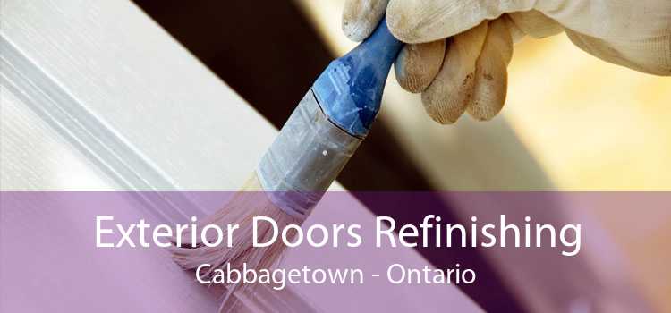 Exterior Doors Refinishing Cabbagetown - Ontario