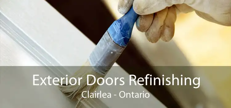 Exterior Doors Refinishing Clairlea - Ontario