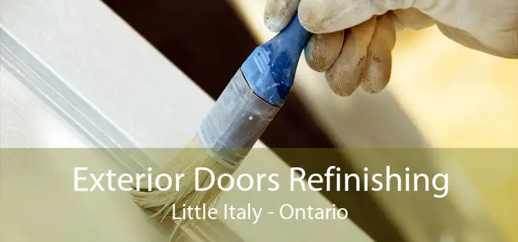 Exterior Doors Refinishing Little Italy - Ontario