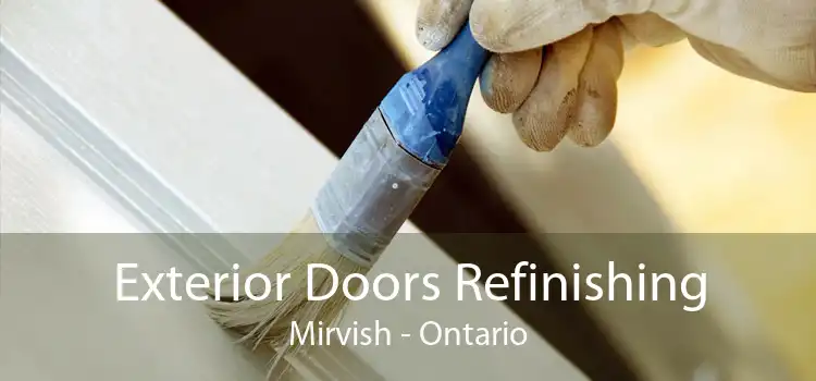 Exterior Doors Refinishing Mirvish - Ontario