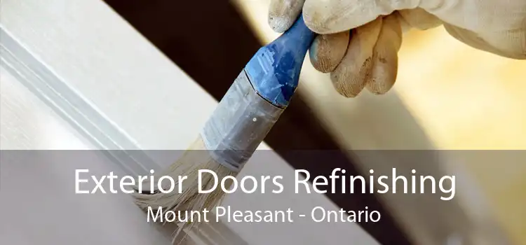 Exterior Doors Refinishing Mount Pleasant - Ontario