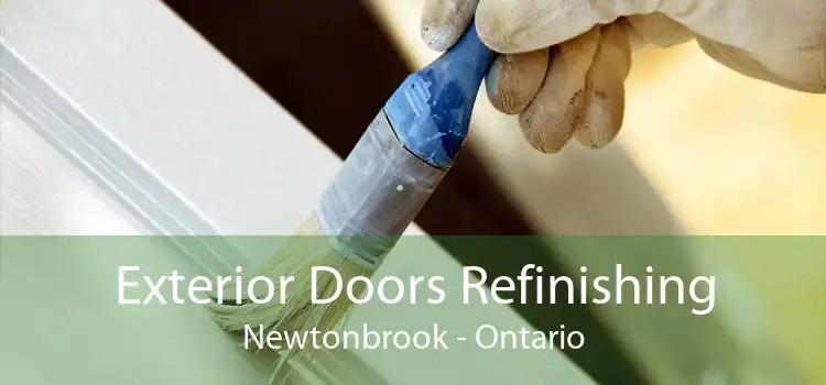 Exterior Doors Refinishing Newtonbrook - Ontario
