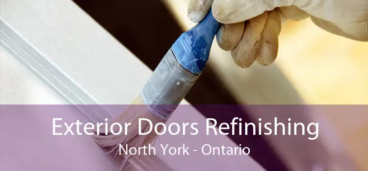 Exterior Doors Refinishing North York - Ontario