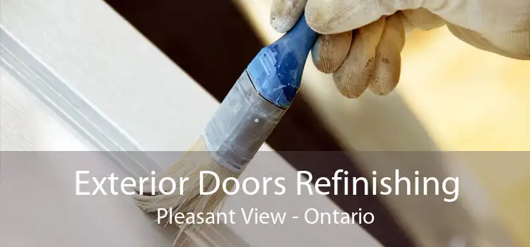Exterior Doors Refinishing Pleasant View - Ontario