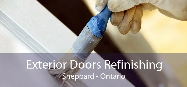 Exterior Doors Refinishing Sheppard - Ontario