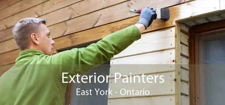 Exterior Painters East York - Ontario
