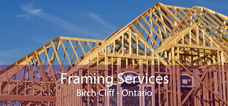 Framing Services Birch Cliff - Ontario