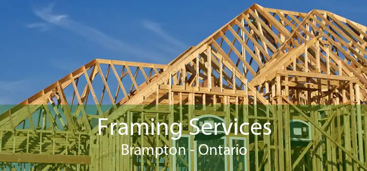Framing Services Brampton - Ontario