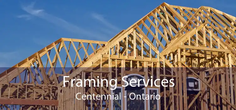 Framing Services Centennial - Ontario