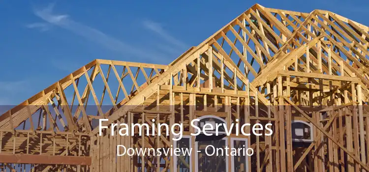 Framing Services Downsview - Ontario