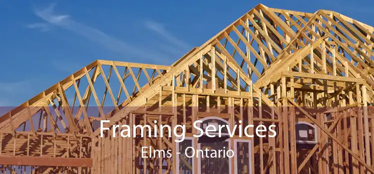 Framing Services Elms - Ontario