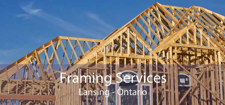 Framing Services Lansing - Ontario