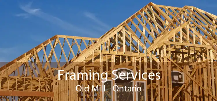 Framing Services Old Mill - Ontario