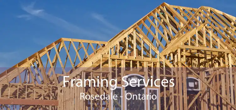Framing Services Rosedale - Ontario