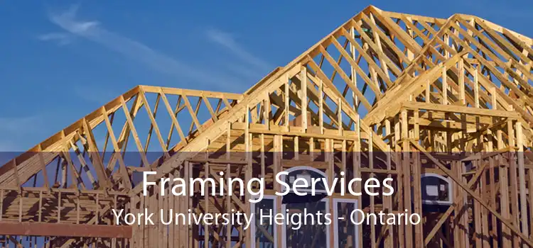 Framing Services York University Heights - Ontario