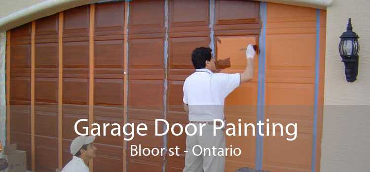 Garage Door Painting Bloor st - Ontario