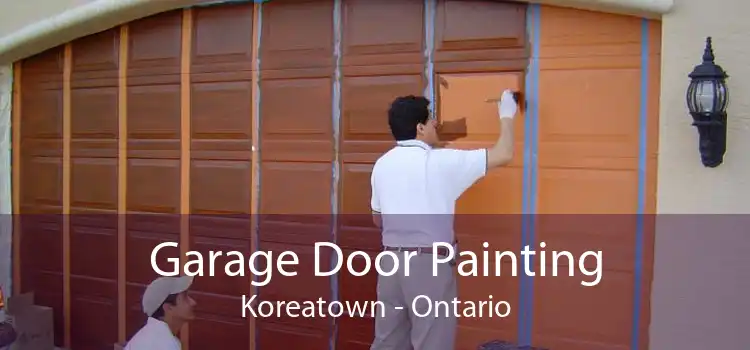 Garage Door Painting Koreatown - Ontario