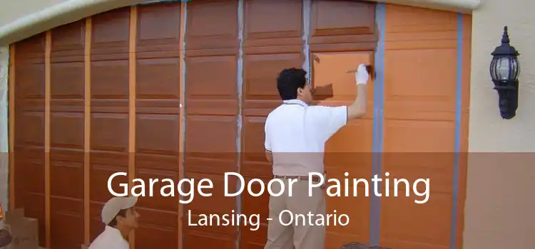 Garage Door Painting Lansing - Ontario