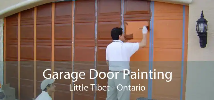 Garage Door Painting Little Tibet - Ontario
