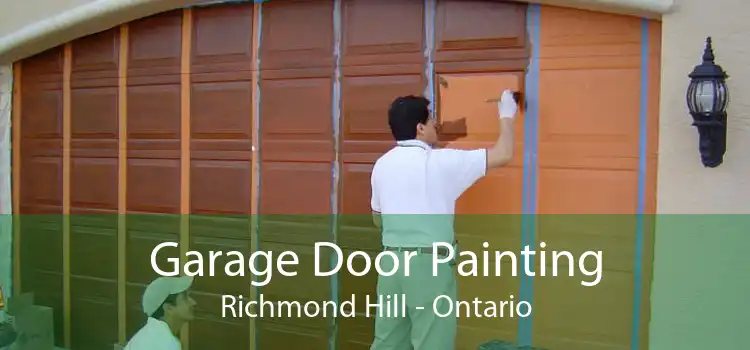 Garage Door Painting Richmond Hill - Ontario