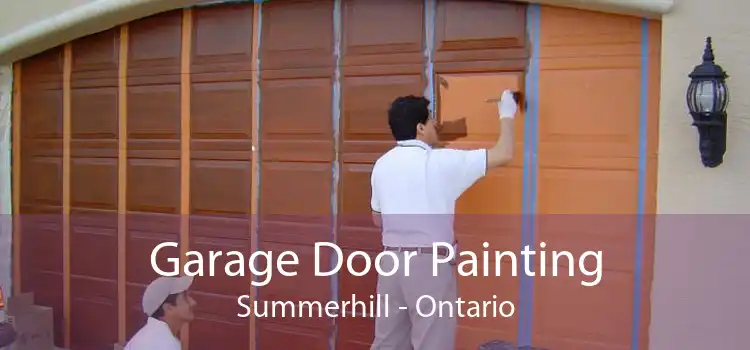 Garage Door Painting Summerhill - Ontario