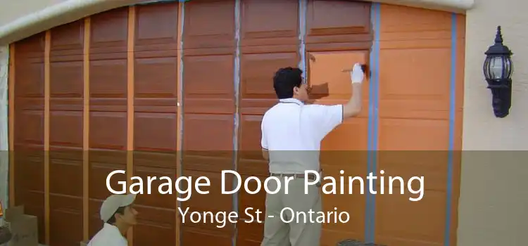 Garage Door Painting Yonge St - Ontario