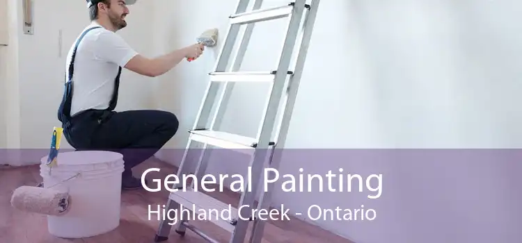 General Painting Highland Creek - Ontario