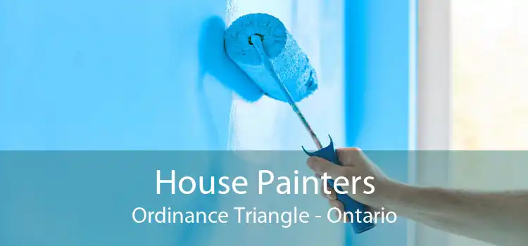 House Painters Ordinance Triangle - Ontario