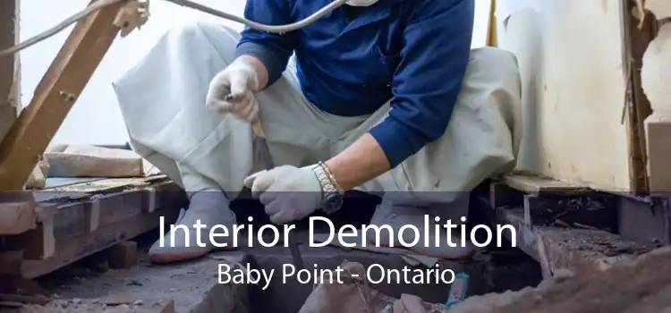 Interior Demolition Baby Point - Ontario