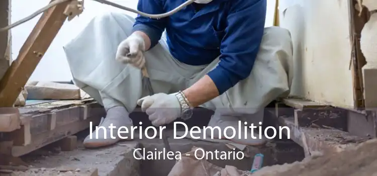 Interior Demolition Clairlea - Ontario
