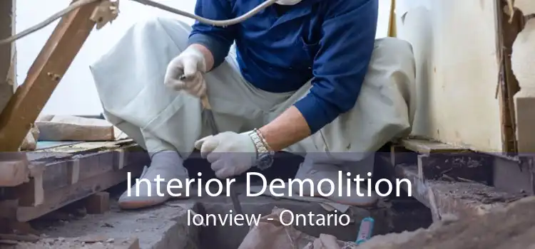 Interior Demolition Ionview - Ontario