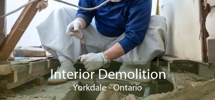 Interior Demolition Yorkdale - Ontario