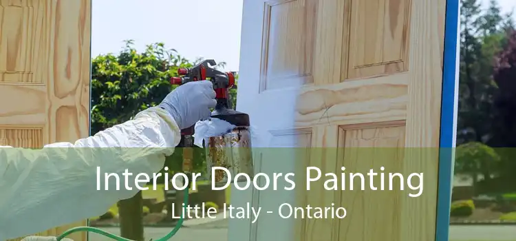 Interior Doors Painting Little Italy - Ontario