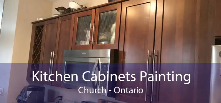 Kitchen Cabinets Painting Church - Ontario