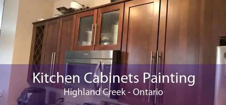 Kitchen Cabinets Painting Highland Creek - Ontario